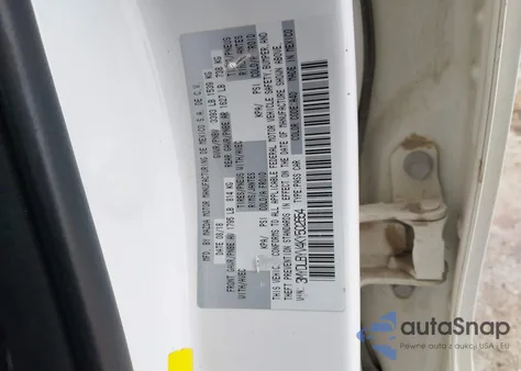 2019 Toyota Yaris Le из США, поврежденный, VIN 3MYDLBYV4KY502654